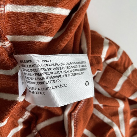 Striped Jersey Tee 3/4 Sleeves - Picture 5 of 7